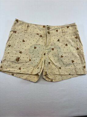 Anthropologie Daughters of the Liberation Yellow Bumblebee
Print Shorts